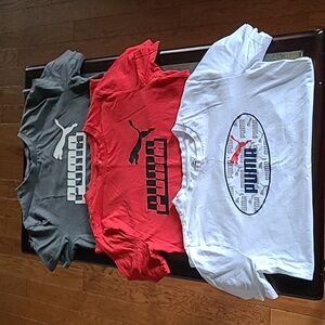 Boys Puma Shirt Bundle